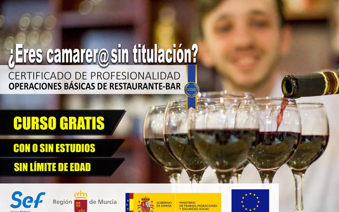 Curso de operaciones básicas restaurante bar 2